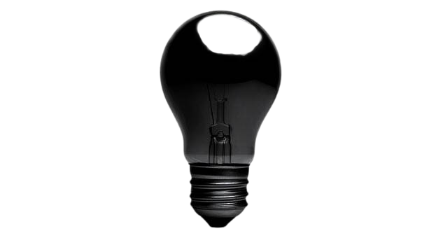 Light bulb off