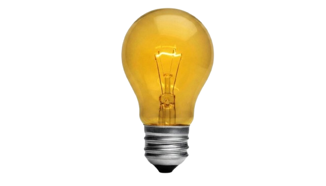 Light bulb on